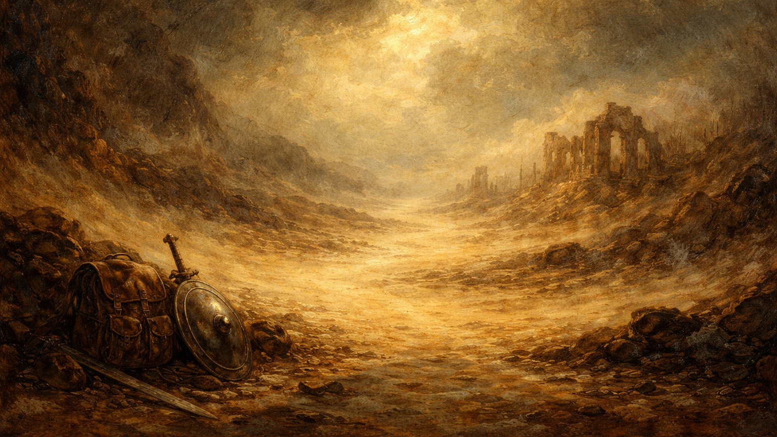 Atmospheric Fantasy Landscape